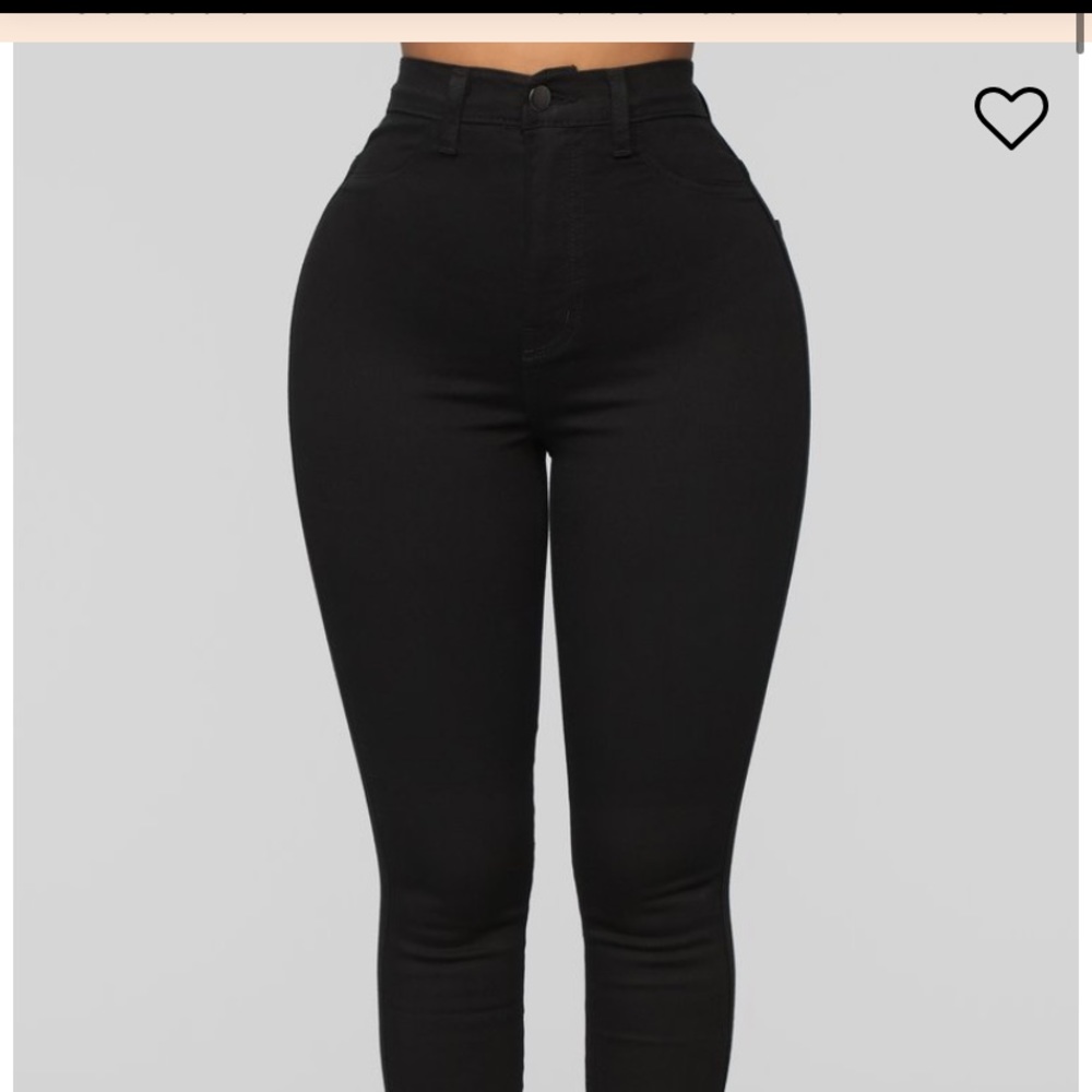 Black Fashion Nova Jeans